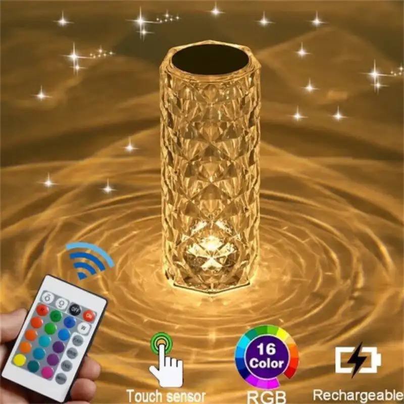Rechargeable Crystal lamp