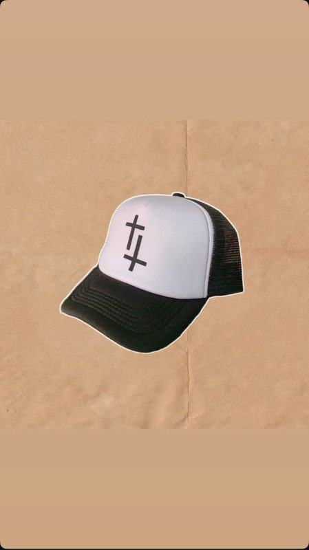 Petrine Cross Trucker hat
